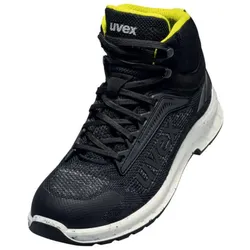 uvex 2 trend Sicherheitsschuh S1PS Schnürstiefel schwarz/gelb 37 - 6904137 - schwarz/gelb
