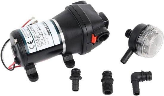 WAN Dompelpomp met micromembraan - 24V 120W - Zwart