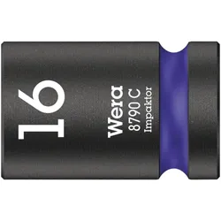 Wera 8790 C Impaktor Steckschlüsseleinsatz mit 1/2"-Antrieb Violett - 05004573001 - Violett