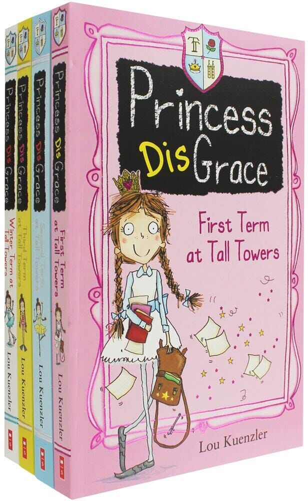 Princess Disgrace 4 Books Collection by Lou Kuenzler - Age 4+ - Paperback Scholastic