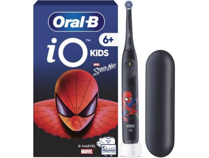 Oral-B - Brosse À Dents Électrique Io2 Kids Spiderman + Travel Case