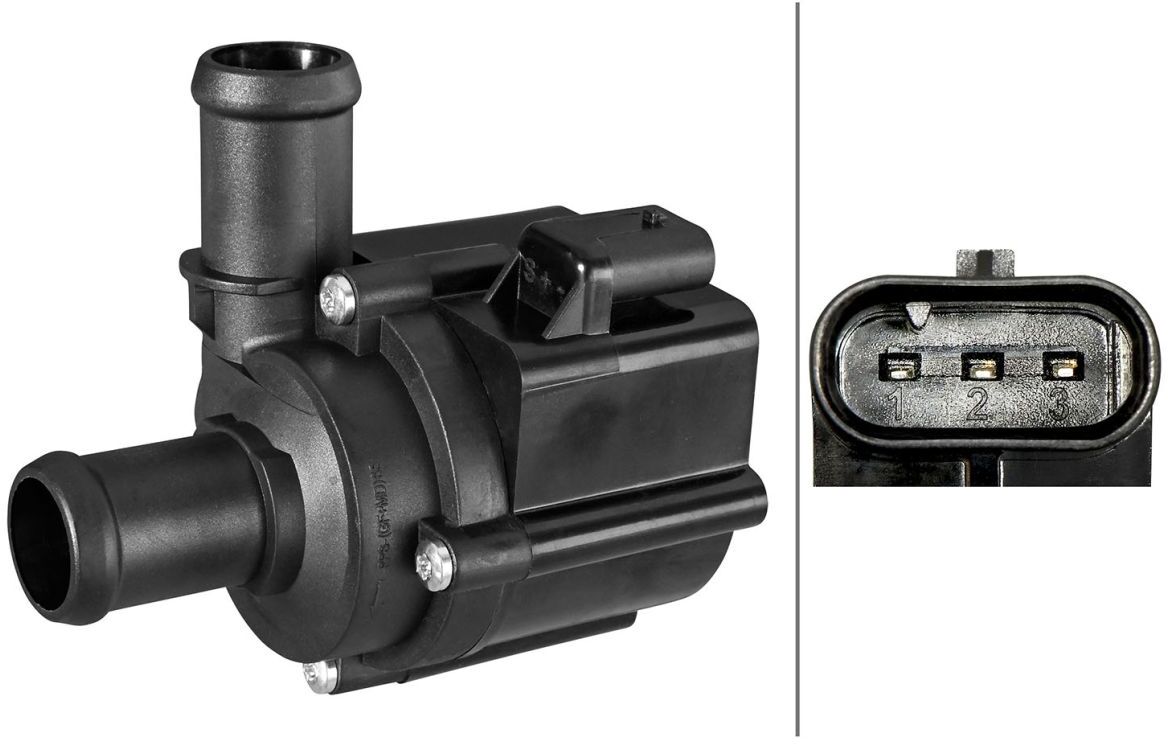 Zusatzwasserpumpe (Kühlwasserkreislauf) HELLA 8TW 358 304-721