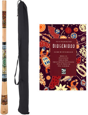 Thomann Didgeridoo Teak 130cm Set II