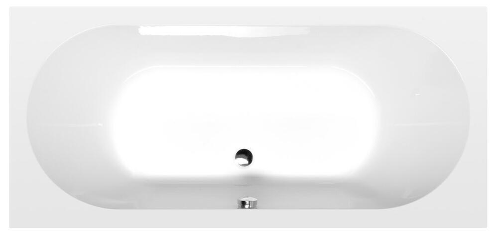 LEVANA Rechteckwanne 170x80x39cm, Weiß