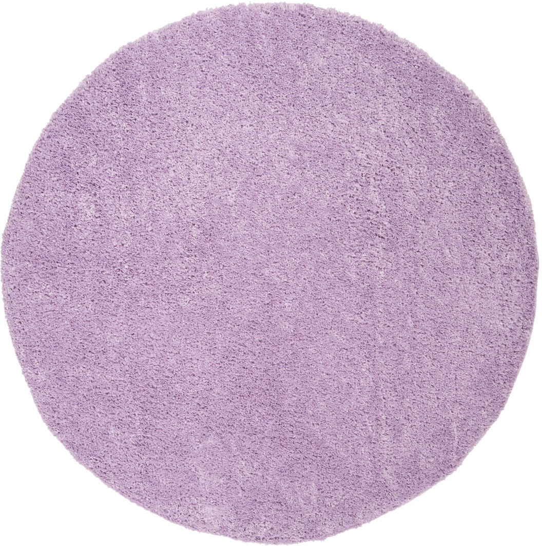 Mack + Milo Peake Shag Lilac Round 201 cm