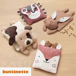 Nähanleitung "Set: Tierische Kirschkernkissen"