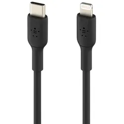 Belkin BoostCharge 2 m USB-C/Lighting Kabel, schwarz