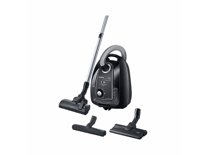 Siemens VSZ4GMJUBI Bodenstaubsauger – Staubsauger mit Beutel – schwarz