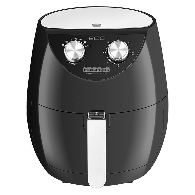 ECG AF 3500 fryer Single Hot air fryer Black, Stainless steel (3.50 l) (ECGAF3500)