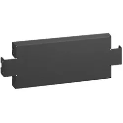 Rittal AX Sockel-Blenden seitlich H 100mm für T 400mm 2820410, Serverschrank Zubehör, Schwarz
