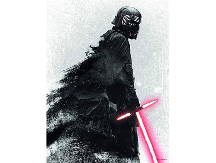 Komar Wandbild Star Wars EP9 Kylo Vader Shadow Kinderzimmer, Jugendzimmer, Dekoration, Kunstdruck ohne Rahmen WB173-30x40 Größe: 30 x 40 cm (Breite x Höhe)