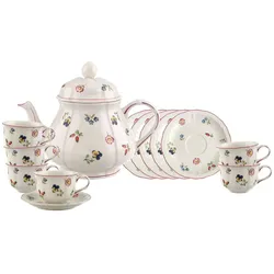 TEESERVICE Petite Fleur weiß 3-tlg.