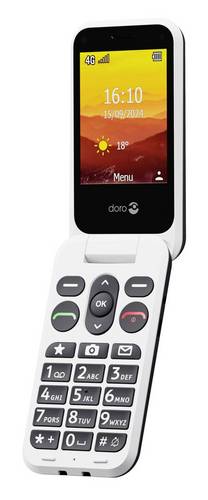 Doro Leva L20schwarz-weiß LTE Handy Schwarz, Weiß