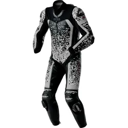 RST Pro Series D3O Airbag perforierte 1-Teiler Motorrad Lederkombi