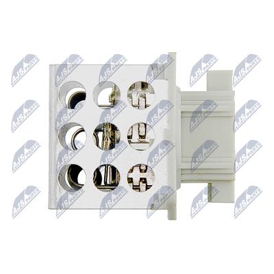 NTY Widerstand, Innenraumgebläse ERD-PE-004 für Citroën/Peugeot