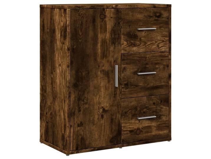 vidaXL Sideboard Sideboard Räuchereiche 60x31x70 cm Holzwerkstoff (1 St)