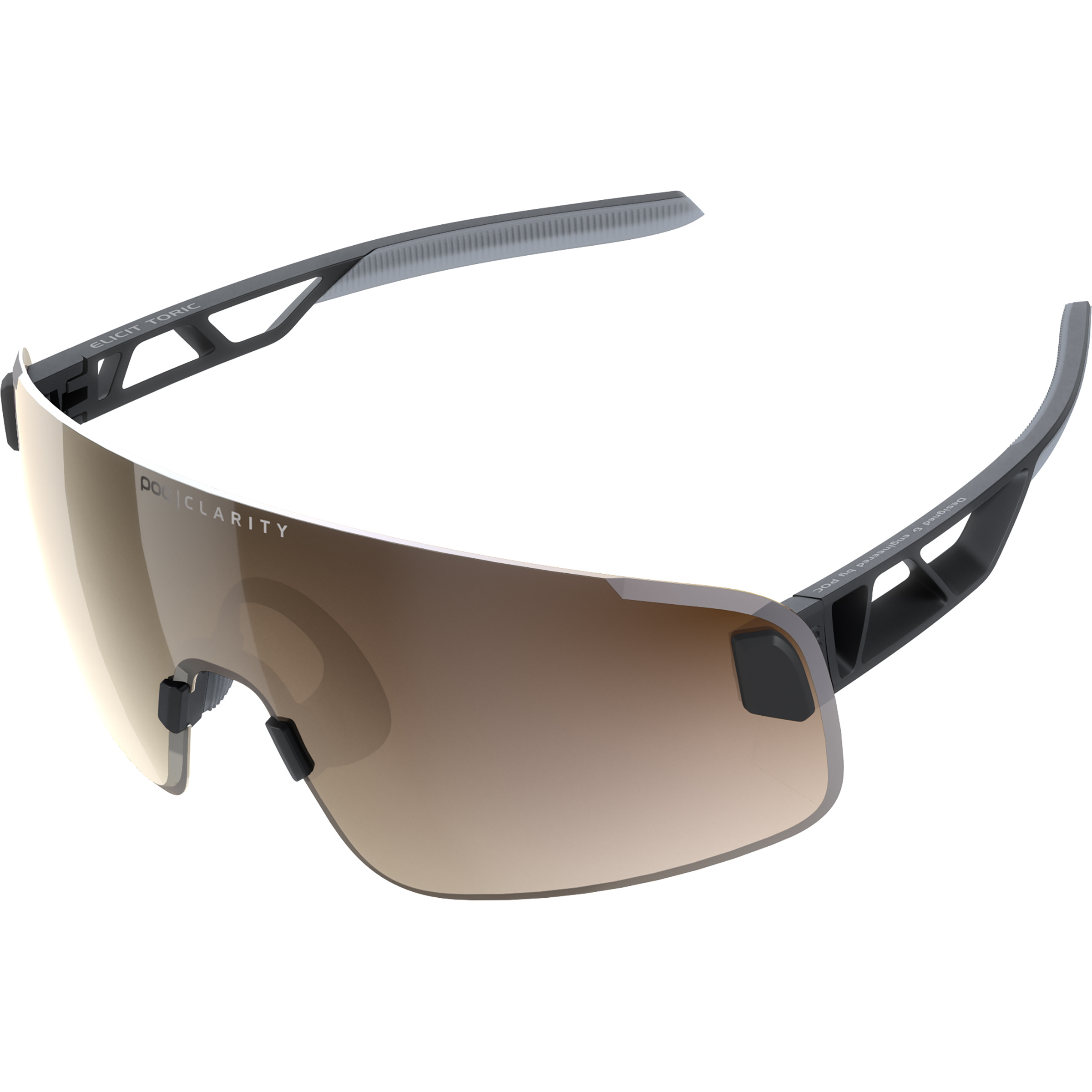 POC Elicit Toric + Sportbrille Sportbrillen & Sportsonnenbrillen schwarz Rennrad