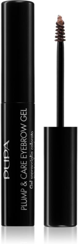 PUPA Milano Plump & Care Eyebrow Gel tónovací gel na obočí se sérem shade 3 ml