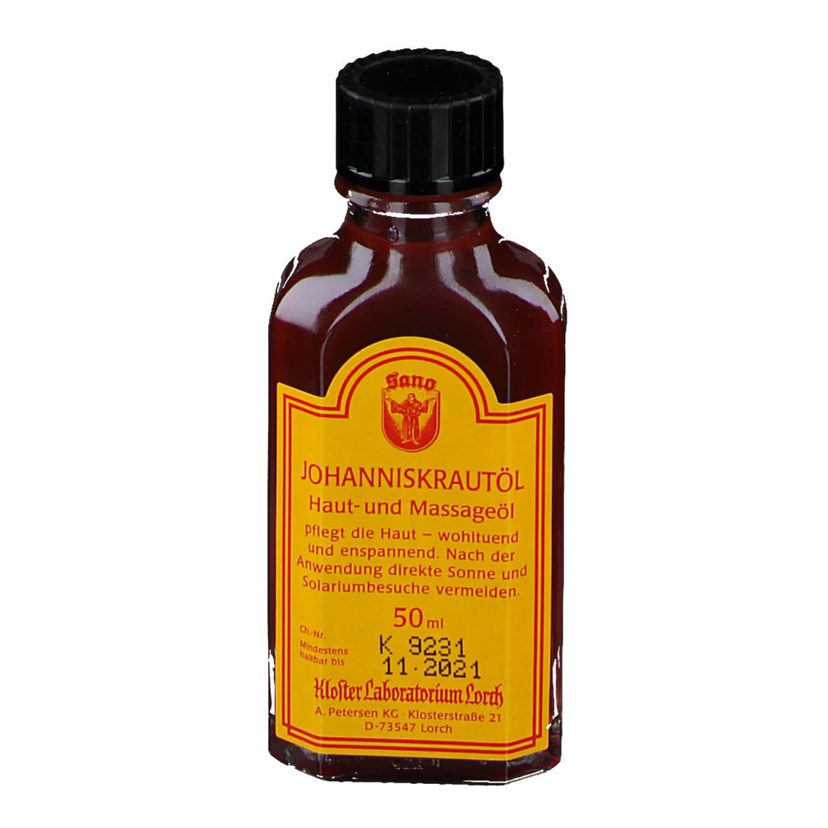 Sano Johanniskrautöl 50 ml Öl