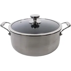 Stock Sobczyk - Hybrid Pot with lid Ø20cm, Pfanne + Kochtopf, Silber