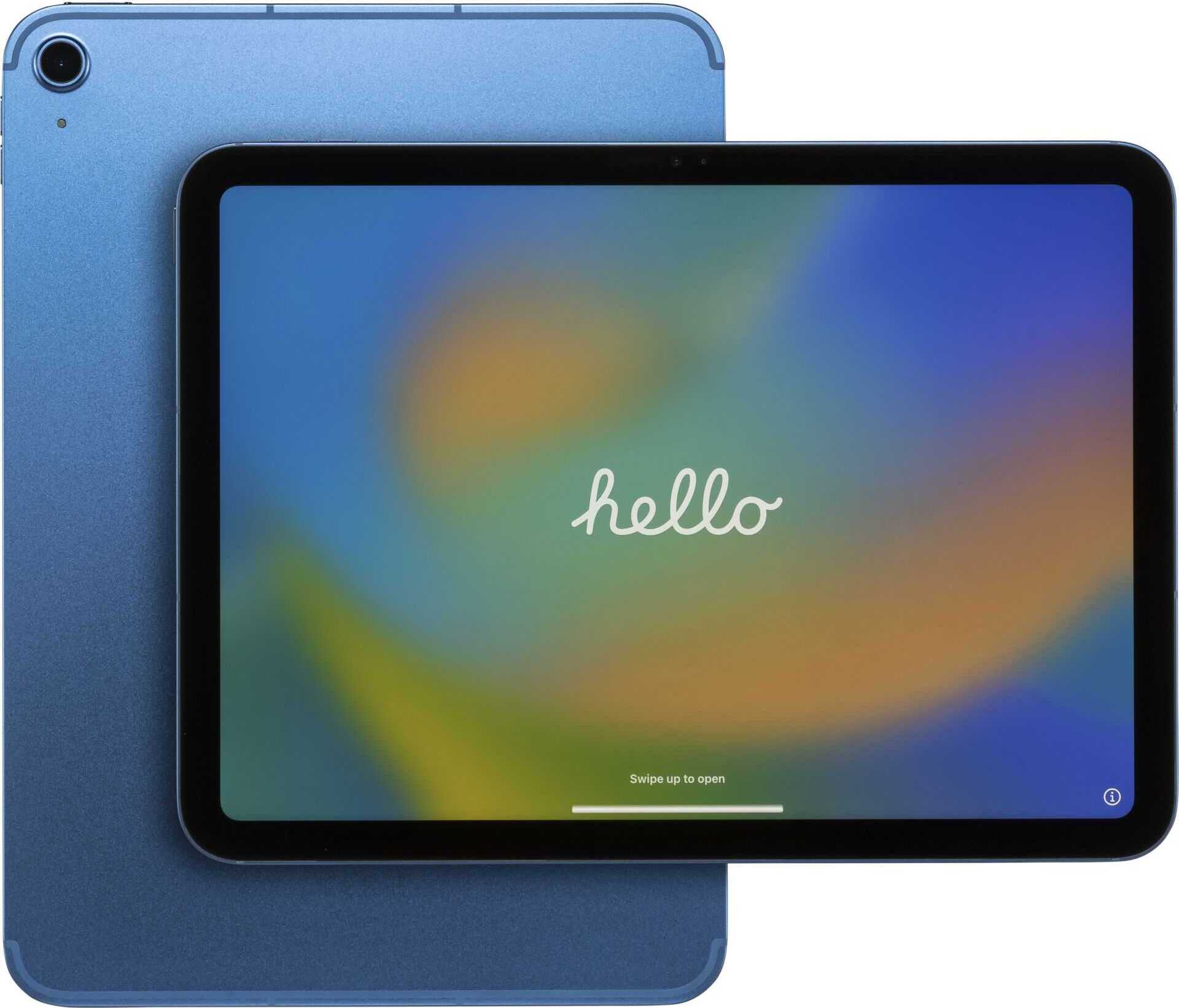 APPLE MQ6K3FD/A iPad 27,69cm 10,9Zoll Cell 64GB Blue A14 Bionic Chip Liquid Retina Display