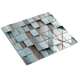GLASPLATTE 60x52 cm Würfel