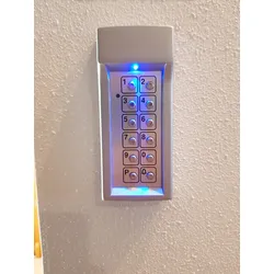 Rundum Meir Funk-Codetaster-Beleuchtet 868 MHz Aufputz
