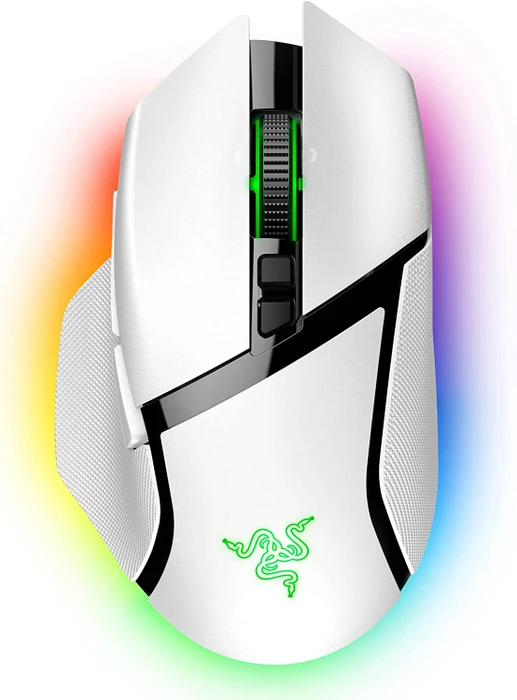 Razer Basilisk V3 Pro USB und Bluetooth weiß (kabellos)