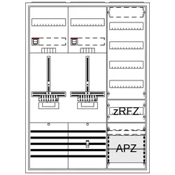 Striebel & John DA37QGE Zählerkomplettschrank DPB A37 2Z1V4zA2 16mm2 TS AAR sperr. (Serie Q) 2CPX054683R9999