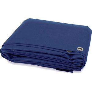 Casa-Pura Abdeckplane fd-18166, blau, 80g/m², wasserdicht, 1,5 x 6m