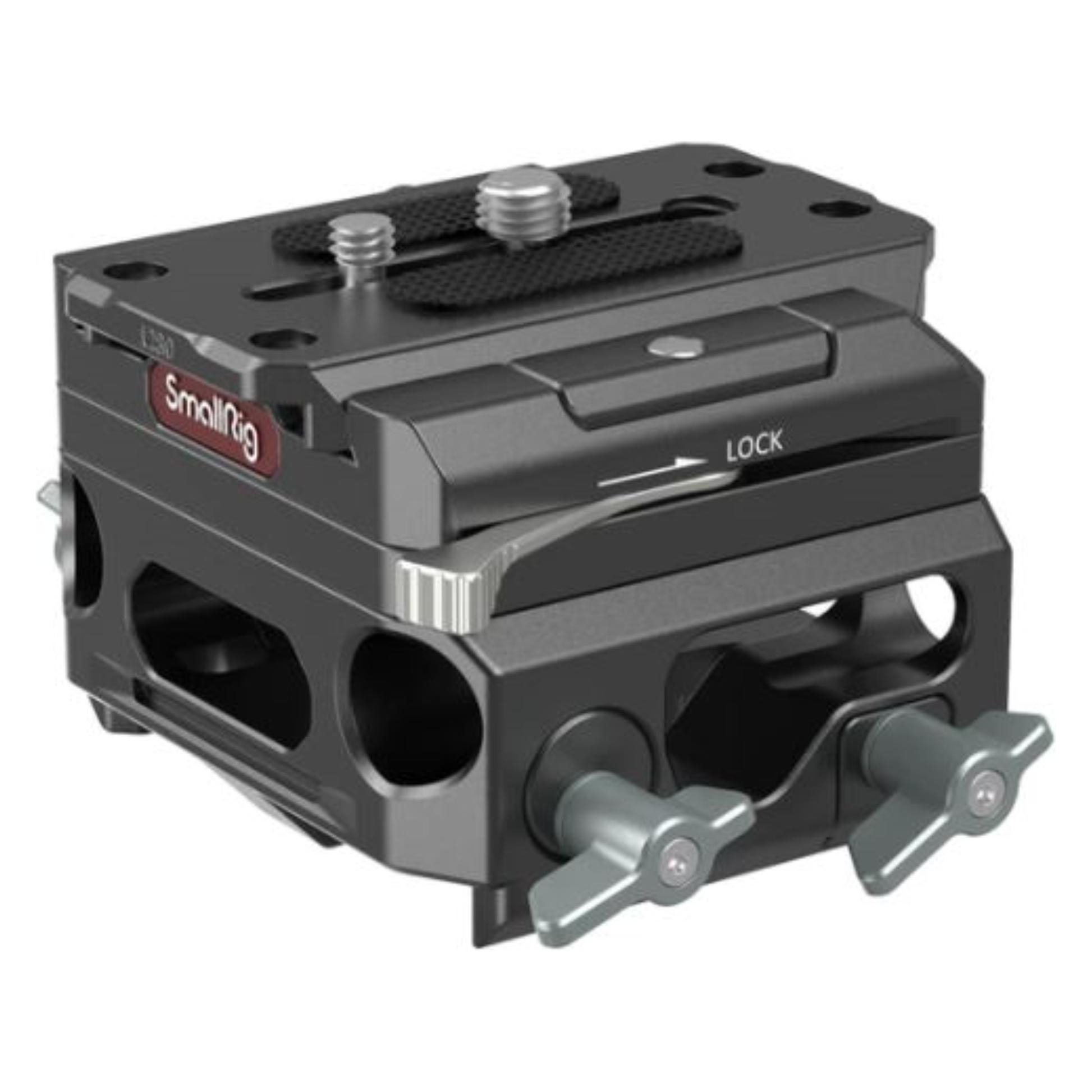 SmallRig Lightweight Baseplate with Dual 15mm Rod Clamp (Diverses Video Zubehör) (3067)