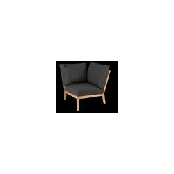 Alexander Rose TIVOLI Lounge Eckelement mit Kissen charcoal oder sand