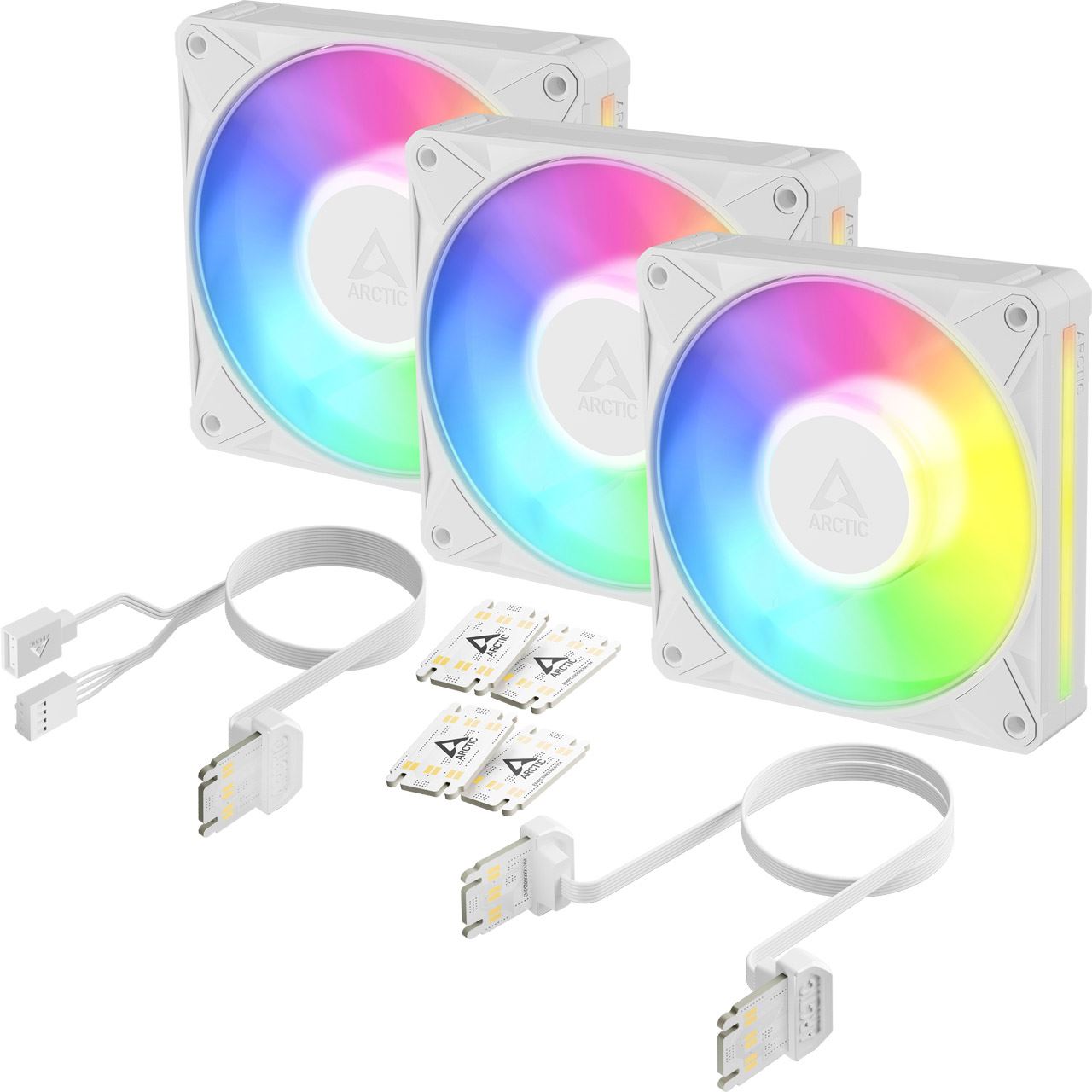 120x120x26mm ARCTIC P12 BioniX ARGB Daisy Chain White 3Pack retail