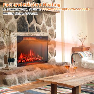 Lirago 25 Inches Recessed Electric Heater