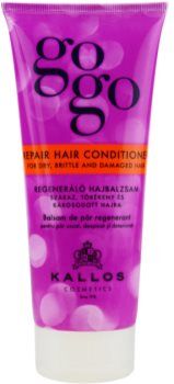 Kallos Gogo condicionador regenerador para cabelo seco a danificado 200 ml. Gogo