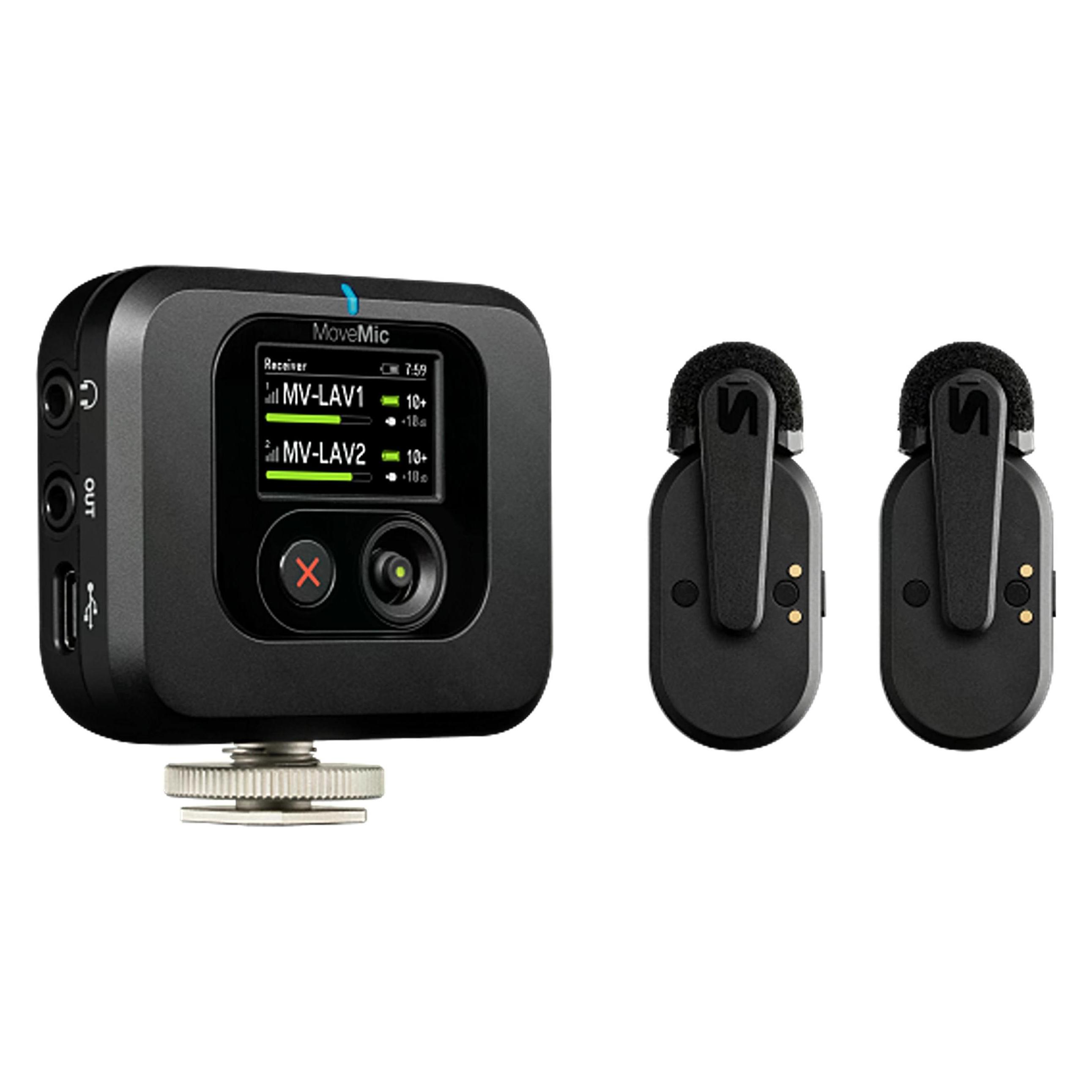 Shure MoveMic Two Receiver Kit (MV-TWO-KIT-Z6)