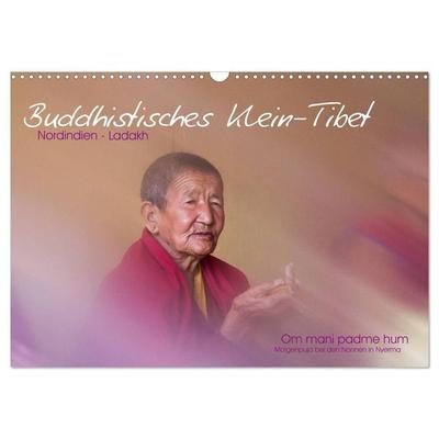 Buddhistisches Klein-Tibet (Wandkalender 2027 DIN A3 quer), CALVENDO Monatskalender