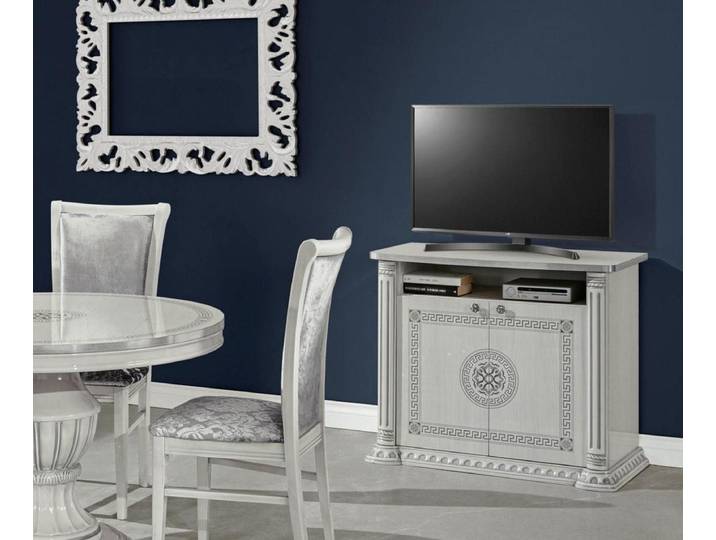 Xlmoebel TV-Schrank Hochglanz TV-Schrank aus Holz im italienischen Design (1-St., Kommode) Hergestellt in Europa