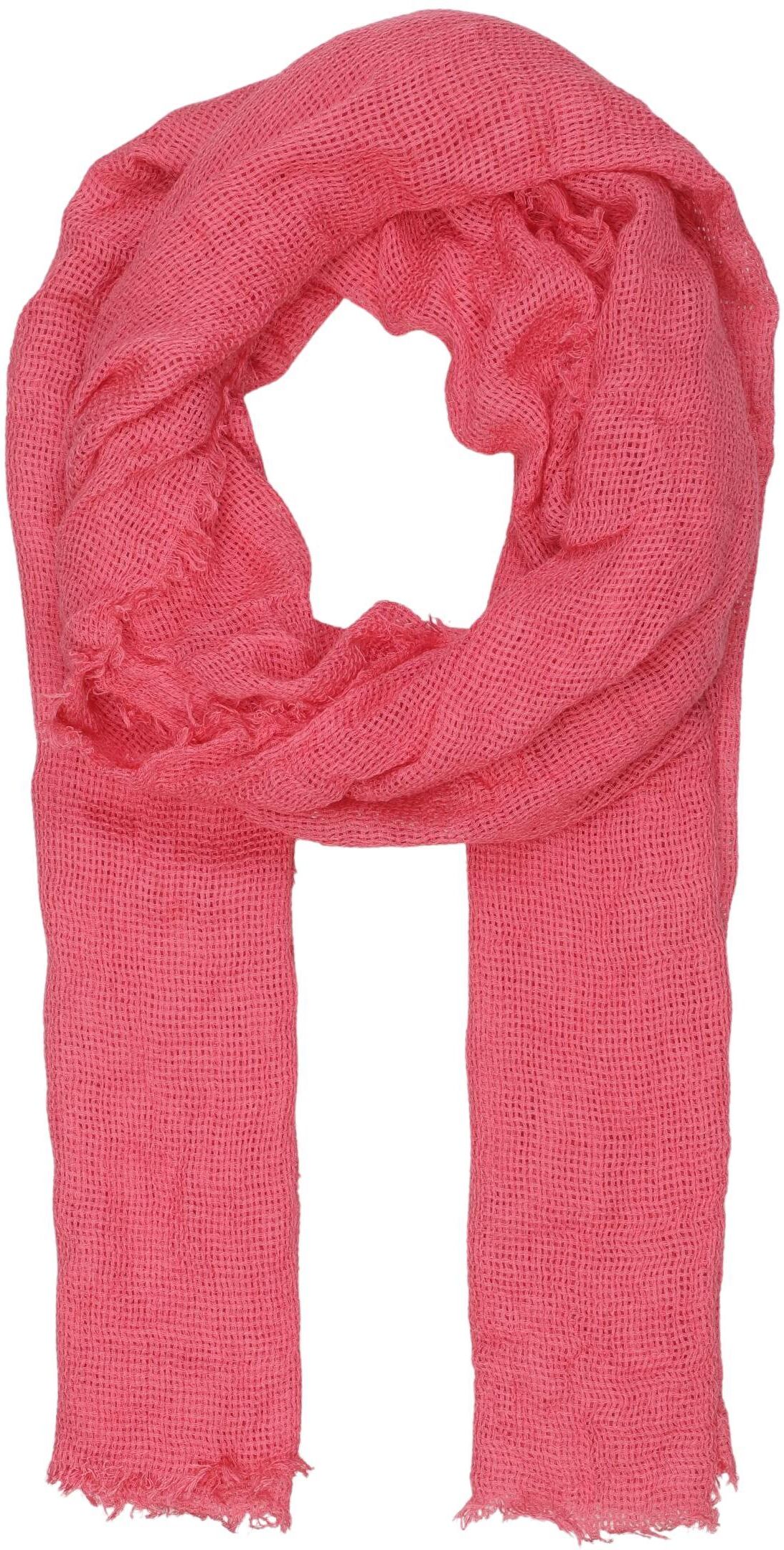 Comma Damen Schal oder Tuch, Pink, Viskose - Second Hand