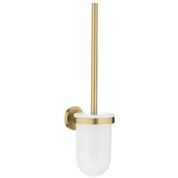 GROHE WC-Bürste Essentials Gebürstetes Cool Sunrise Metall, Glas 40374GN1