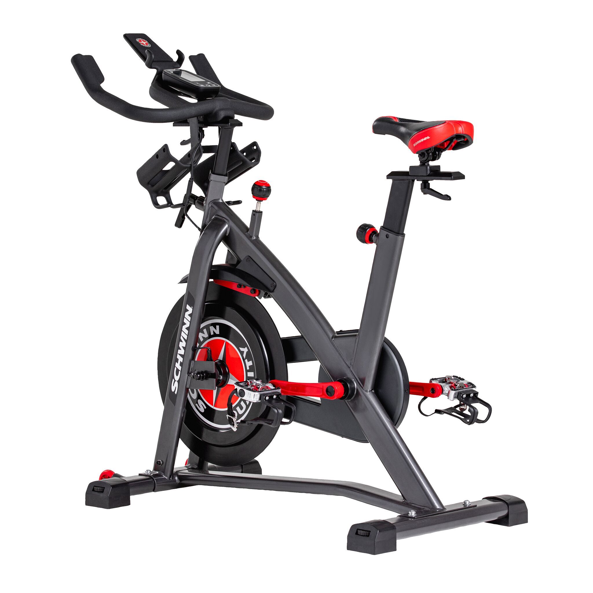 Schwinn IC8, Spinnrad, Magnetisch, 149,7 kg, Herzfrequenz, Schwarz, Senkrecht/Horizontal
