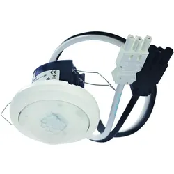 Theben 2010310 Korridormelder (PIR), mit Kabel und Wieland GST18 Steckern, Erfassungsbereich 30 x 5 m, 1 x Licht thePassa P360-101 GST