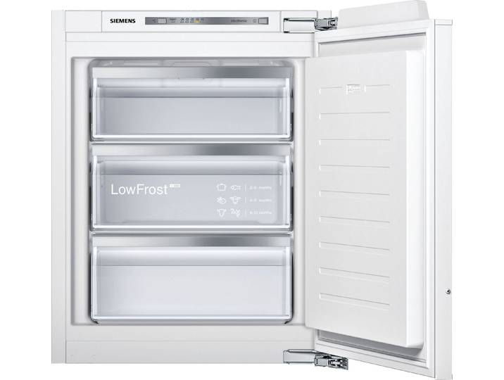 SIEMENS Einbaugefrierschrank iQ500 GI11VAFE0, 71,2 cm hoch, 56 cm breit, Low Frost: geringere Eisbildung & schnelleres Abtauen