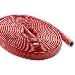 10m PE-Rohrisolierung rot mit Schutzhaut, rot, CLIMAFLEX® basic stabil (Ausführung: 18x4 mm)