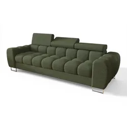 SOFA 3-sitzer Bastien In Stoff Aragon