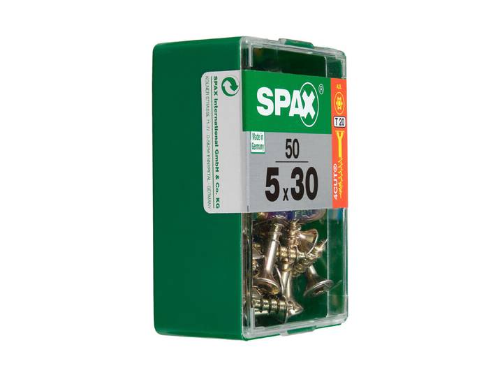 Spax Torx Senkkopf-Holzschraube 5 × 30 mm