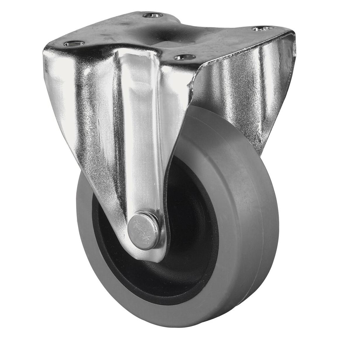 BS Rollen Bockrolle 50 mm 35 kg Vollgummi 47 x 47 mm Kunststoff (A210.A80.050)