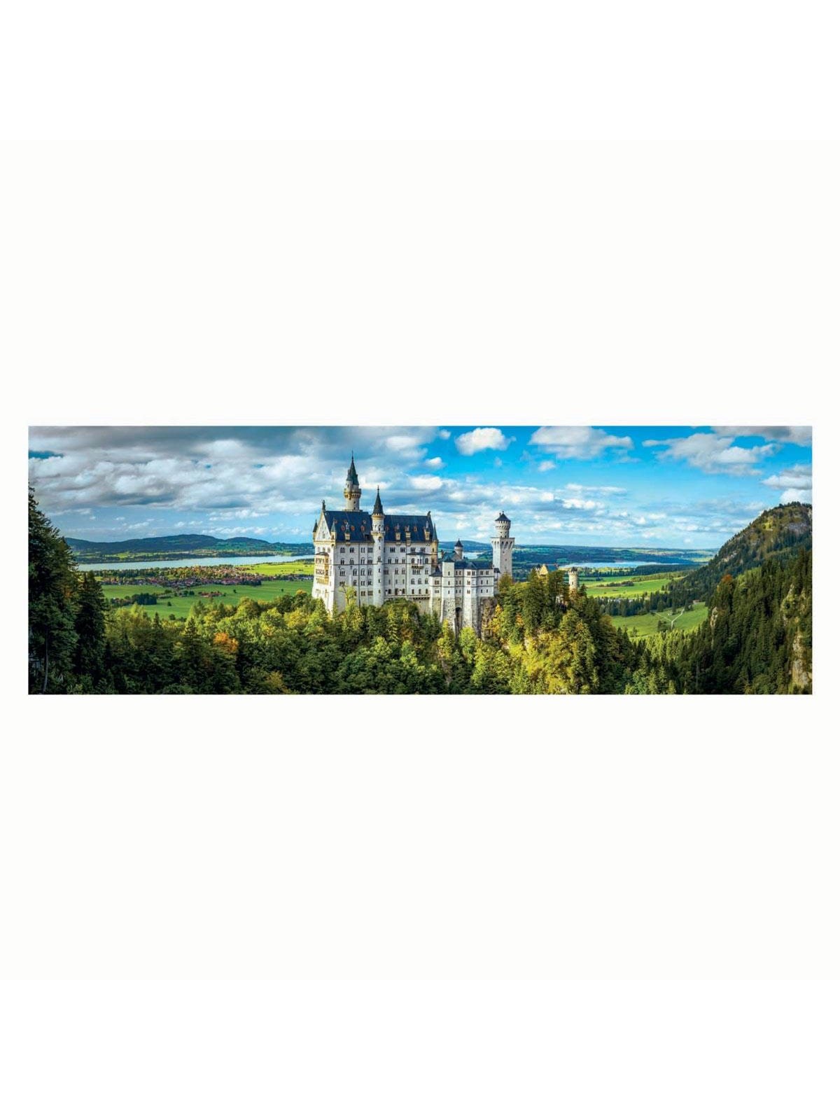 Clementoni Panorama Puzzle Neuschwanstein Castle 1000 pcs. 2D Puzzles