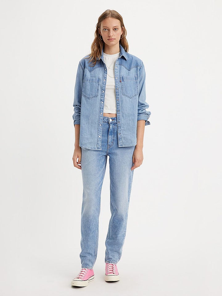 Levi's Jeans "80s" - Mom fit - in Hellblau - W26/L30