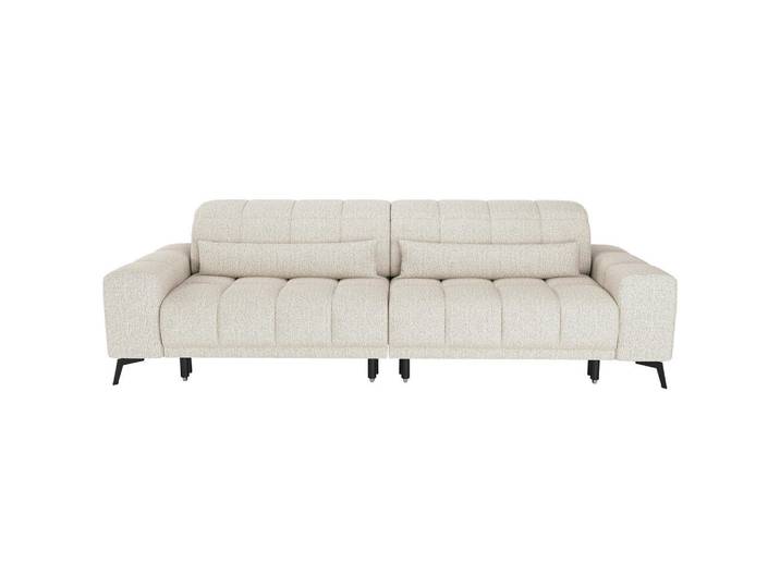 Xora Bigsofa, Creme, Metall, 4-Sitzer, Füllung: Schaumstoffflocken, 300x112x121-181 cm, Stoffauswahl, Schlafen auf Sitzhöhe, USB-Anschluss, elektrischer Sitzvorzug, USB-C-Anschluss, Wohnzimmer, Sofas & Couches, Sofas, Bigsofas